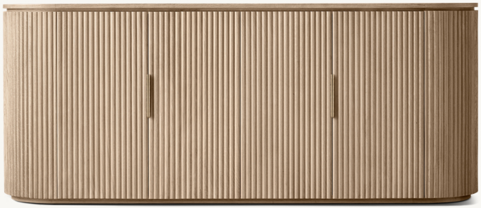 Front view of Byron 4-Door Sideboard 