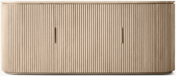 Front view of Byron 4-Door Sideboard 