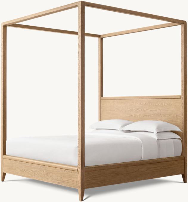 102"H bed shown in Light Oak.