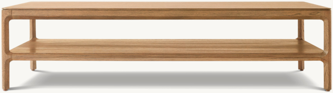 Rectangular table shown in Natural Oak.