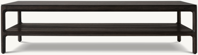 Rectangular table shown in Black Oak.