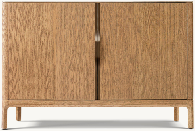 Front view of Padua Double-Door Sideboard 