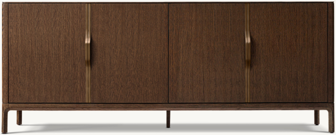 Front view of Padua 4-Door Sideboard 
