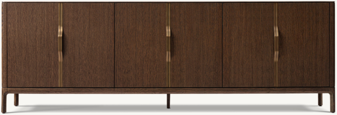 Shown in Brown Oak/Brass.