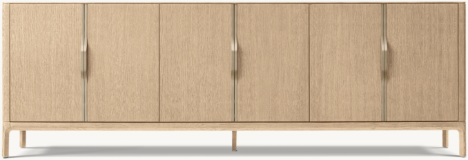 Front view of Padua 6-Door Sideboard 