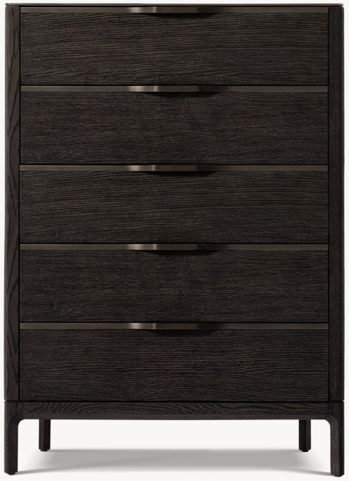 Padua 5 Drawer Narrow Dresser RH