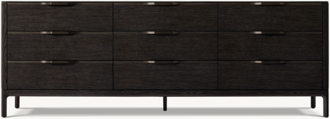 Restoration hardware store 9 drawer dresser