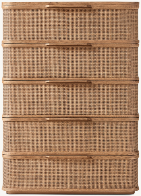 Trieste 5-Drawer Narrow Dresser