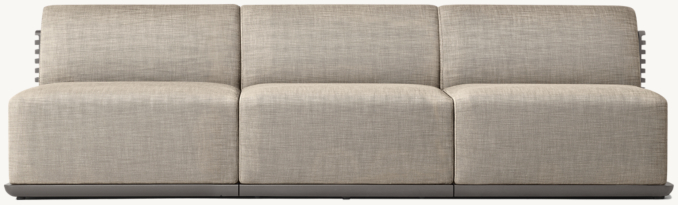 Trelica Aluminum Modular Sofa