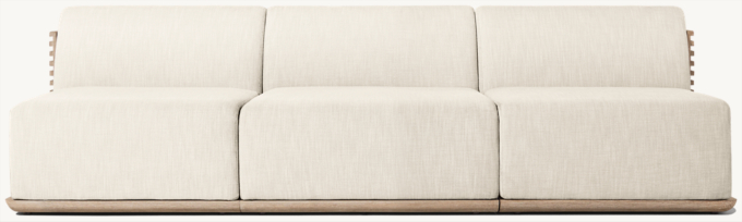 Trelica Teak Modular Sofa