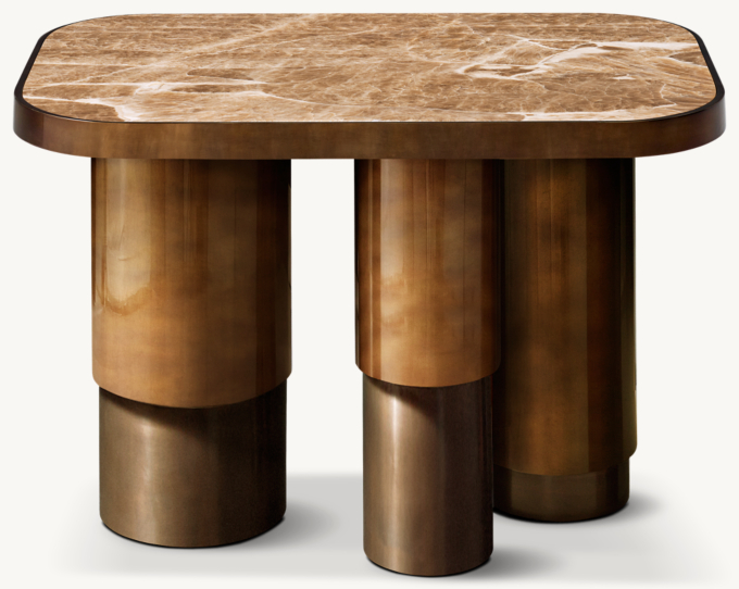 Onyx Tropez Rectangular Side Table