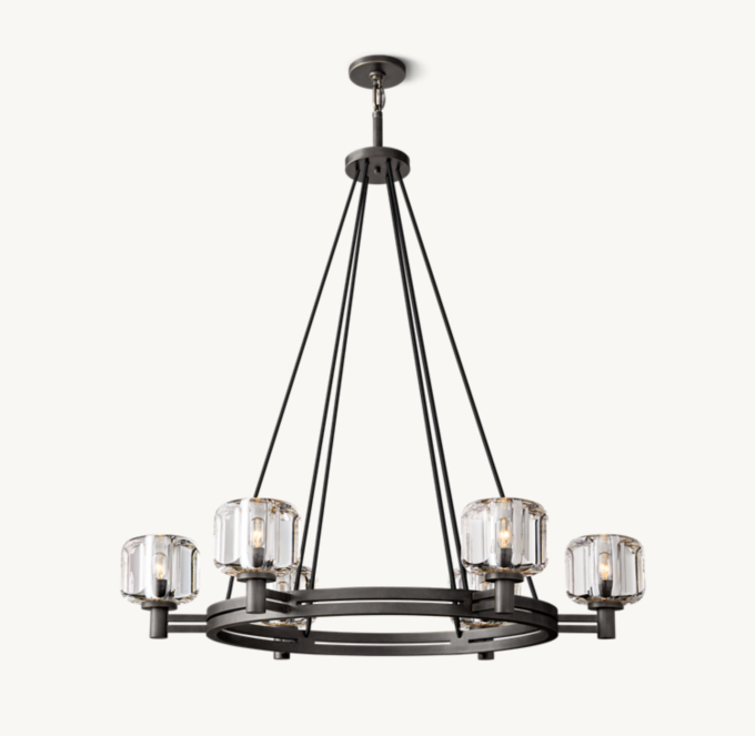 Demaret Round Chandelier 36\"