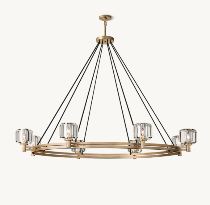 Demaret Round Chandelier 60\"
