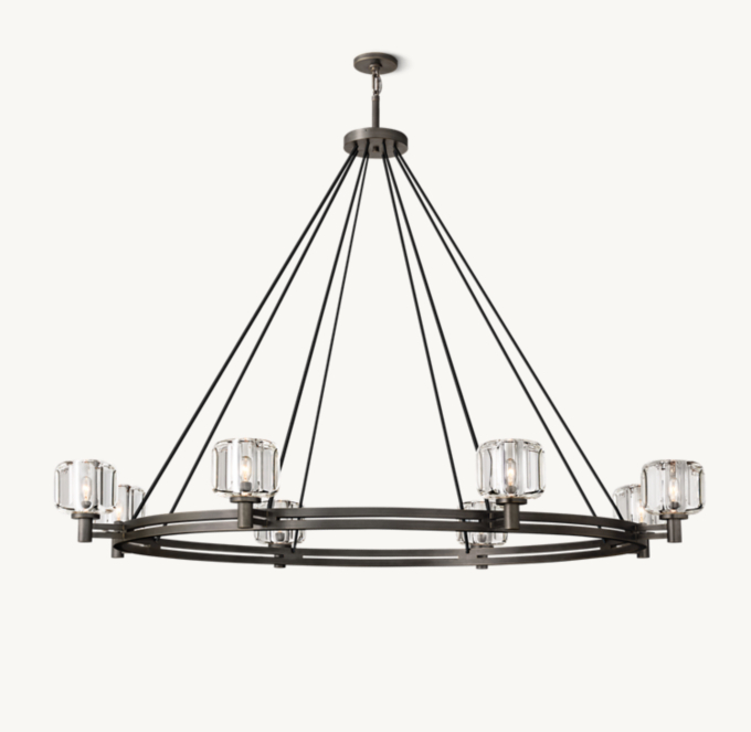 Demaret Round Chandelier 60\"