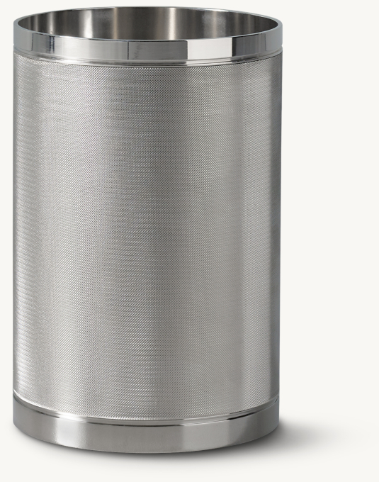 Lambeth Knurled Wastebasket 