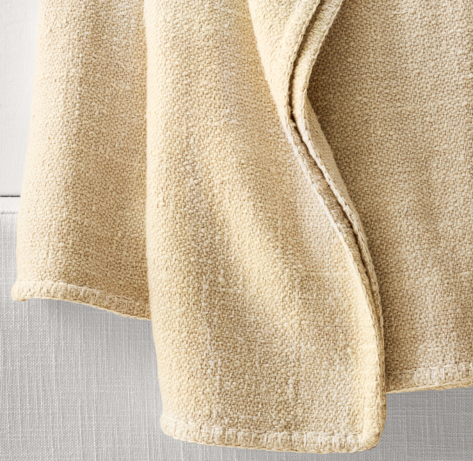 Nepalese Raw Silk & Merino Wool Throw