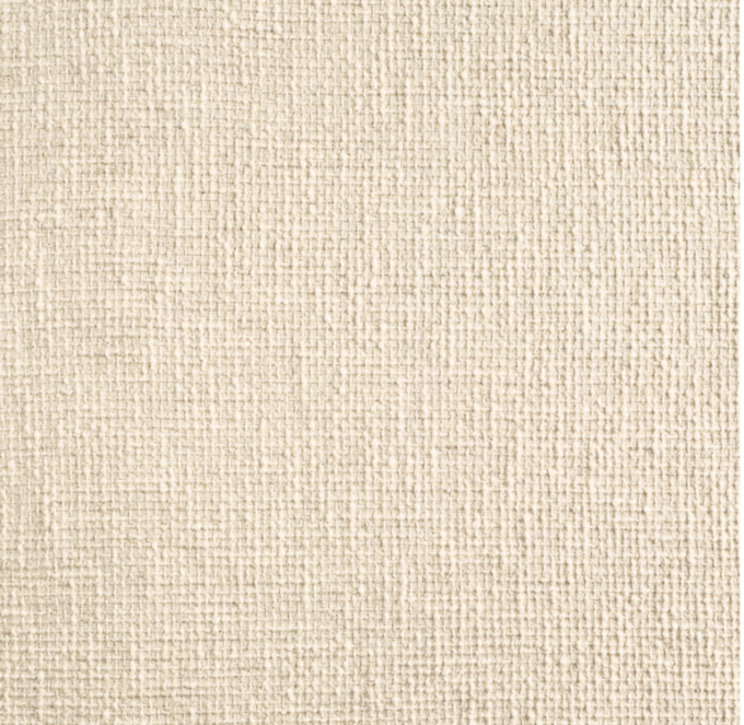 Overhead view of Cross Weave Cotton-Linen Bedding Swatch  