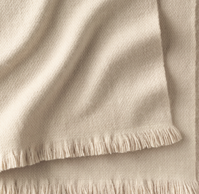 Rh cashmere throw hotsell
