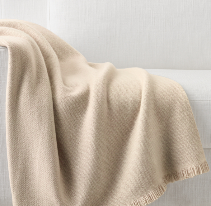 Nepalese Handwoven Cashmere Throw