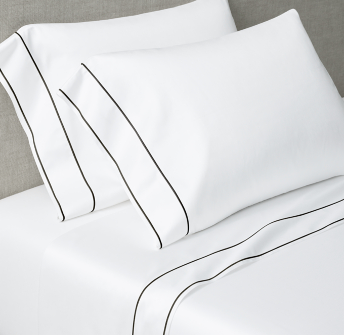 Italian Framed Sateen Sheet Set 