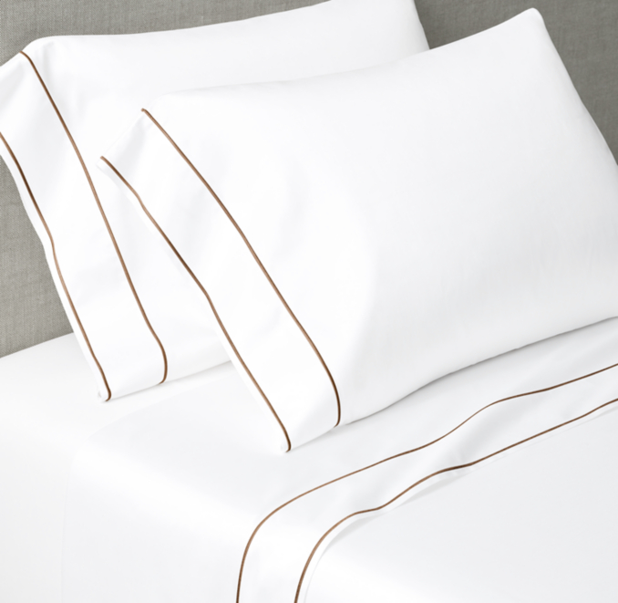 Italian Framed Sateen Sheet Set 
