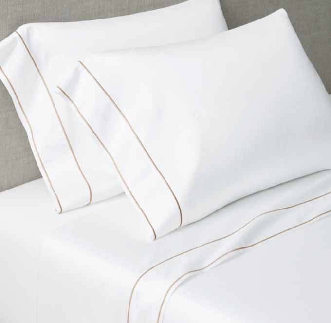 Italian Framed Sateen Sheet Set 