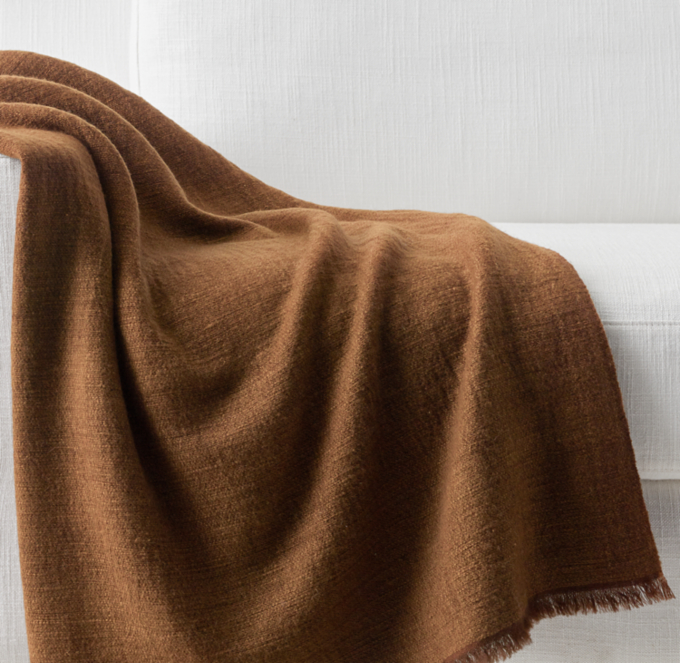 Nepalese Handwoven Wool Throw