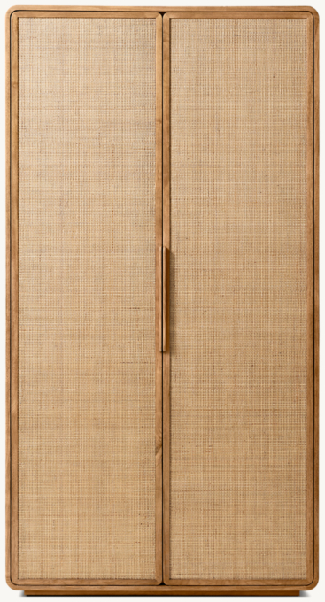 Santiago Cane Cabinet