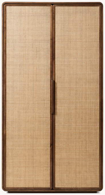 Santiago Cane Cabinet