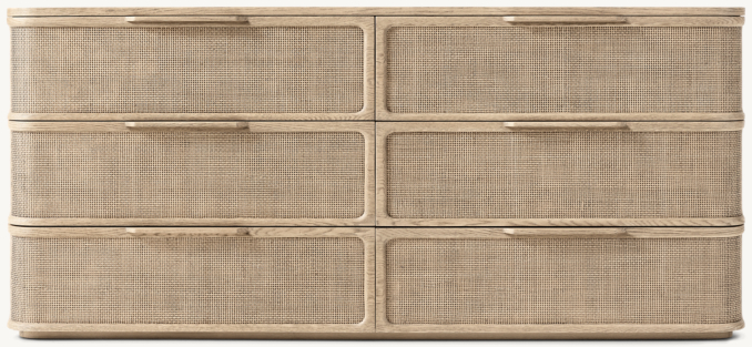 Trieste 6-Drawer Dresser | RH
