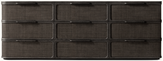 Shown in Black Oak/Cane.