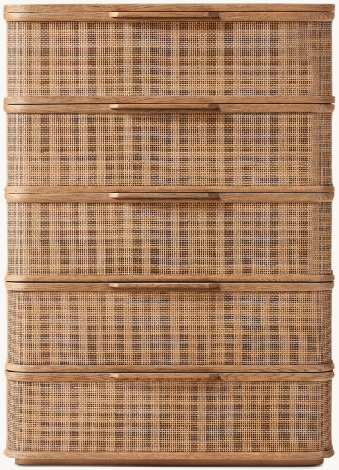 Trieste 5-Drawer Narrow Dresser | RH