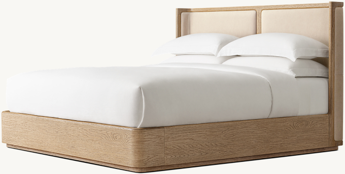 Trieste Leather Shelter Bed