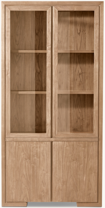 Enzo Glass Sideboard & Hutch