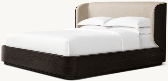 Madero Wood & Fabric Shelter Bed 