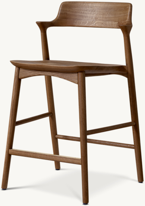 Oskar Bar & Counter Stool - Modern Danish Design