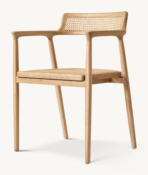 Oskar Cane Dining Armchair