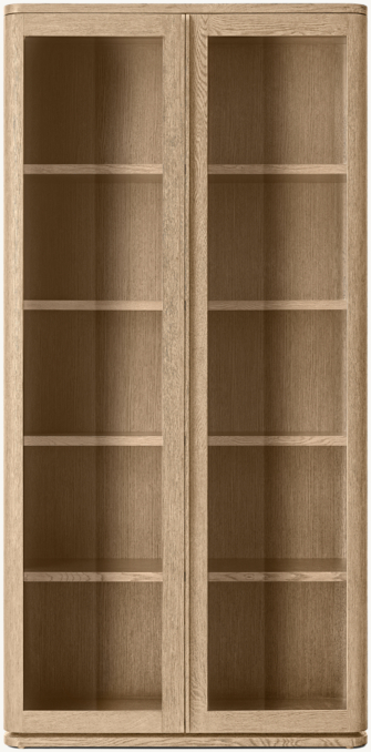 Shown in Greige Brushed Oak.
