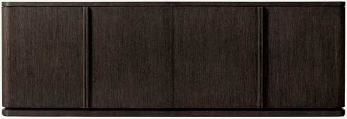 Shown in Black Brushed Oak.