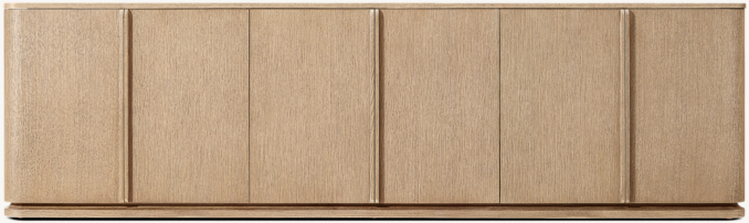 Shown in Greige Brushed Oak.