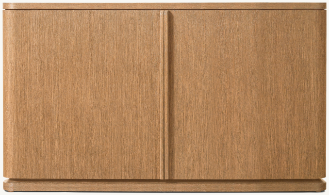 Front view of Ligné Double-Door Media Console 
