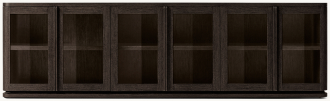 Shown in Black Brushed Oak.