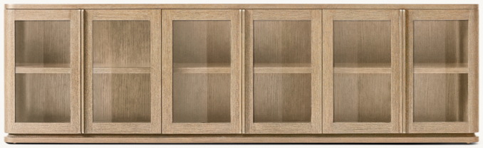 Shown in Greige Brushed Oak.