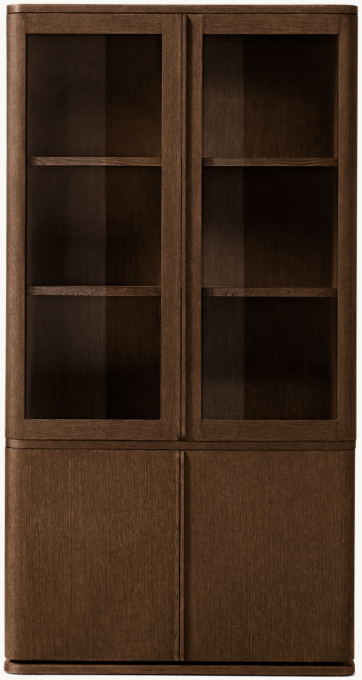 Shown in Brown Brushed Oak.