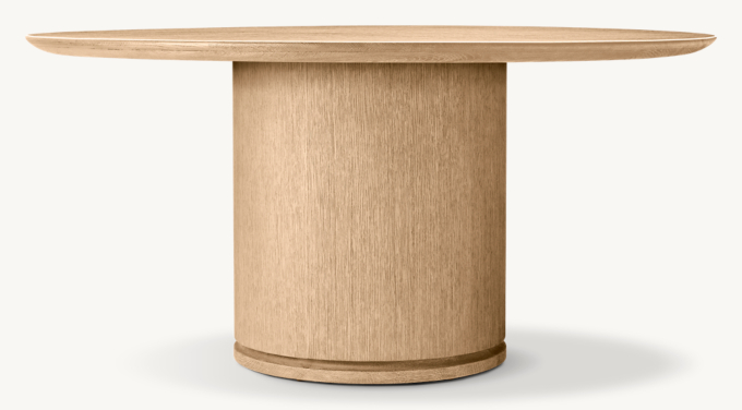 Ligné Pedestal Round Dining Table