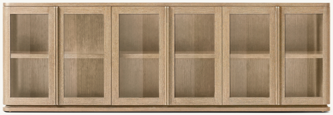 Shown in Greige Brushed Oak.