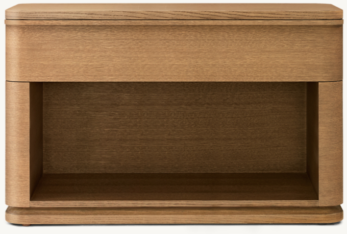 97cm nightstand shown in Natural Oak.