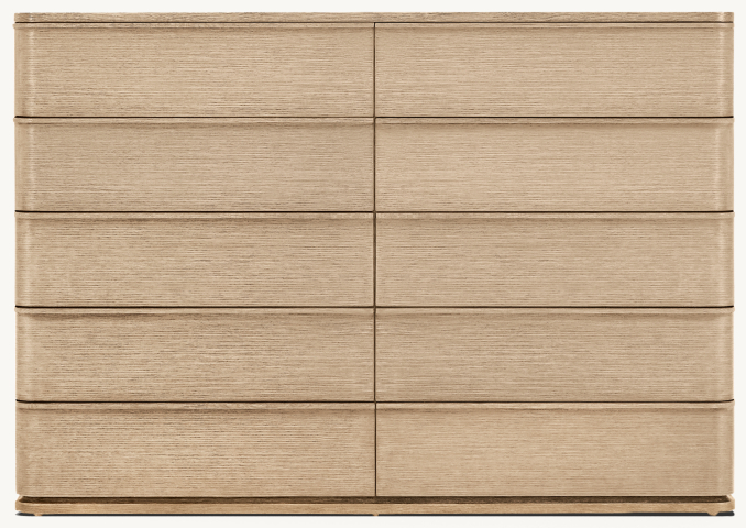 Shown in Greige Brushed Oak.