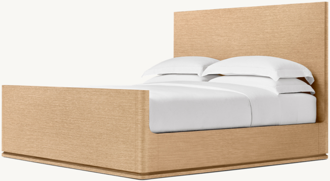 Ligné Panel Bed with Footboard