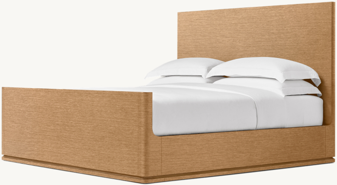Ligné Panel Bed with Footboard